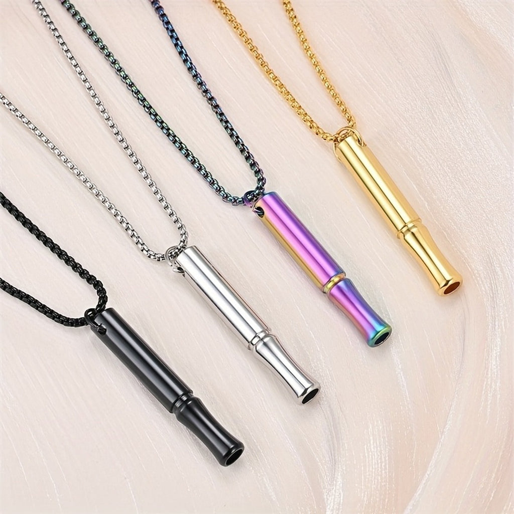 Breathing necklace