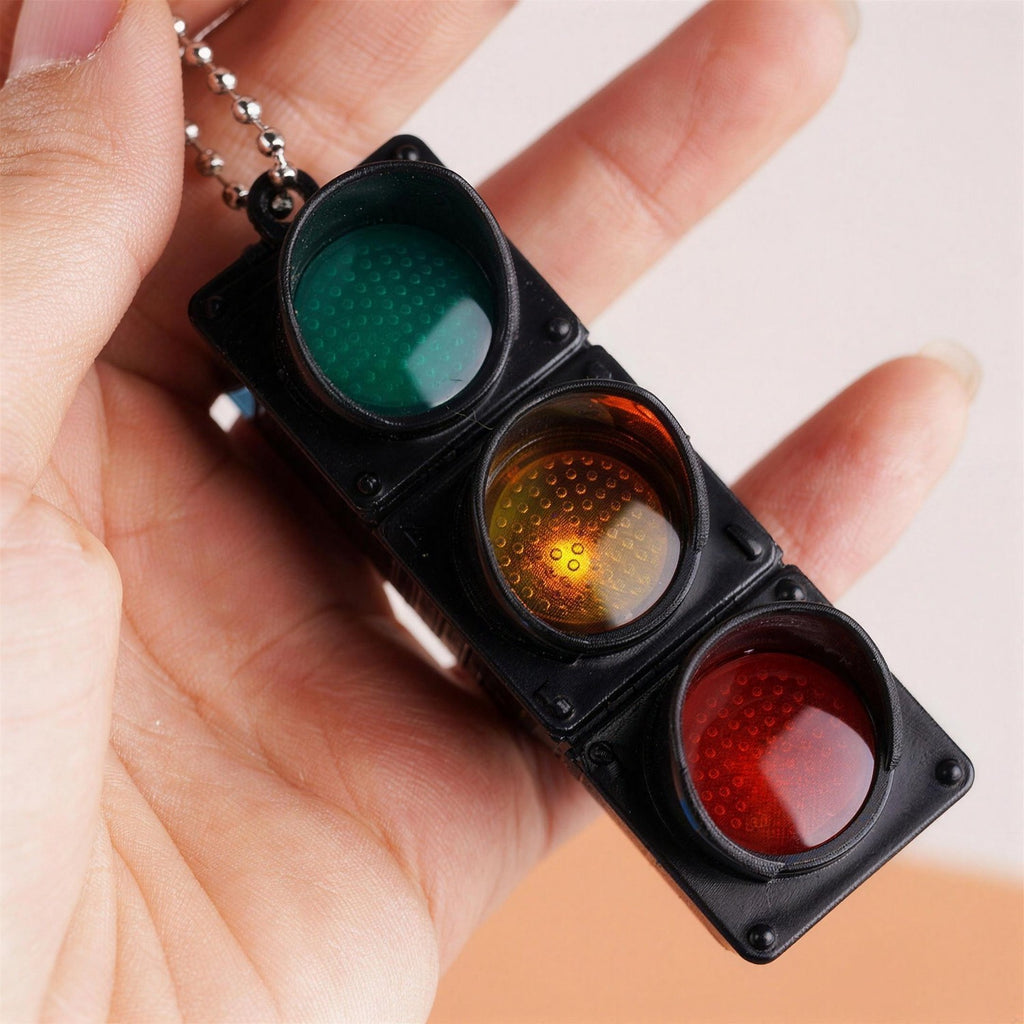 Mini LED Traffic Light Keychain — 02-hand-amber.jpg