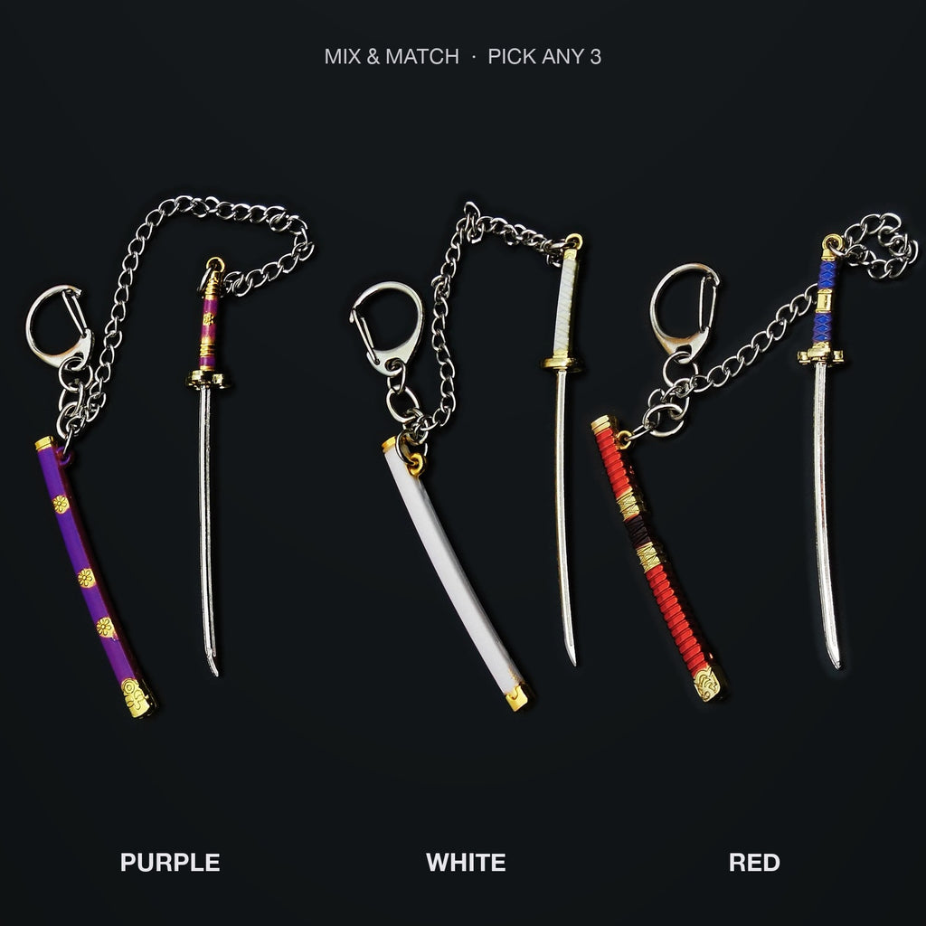 Mini Katana Keychain — 02-trio-mix-match.jpg