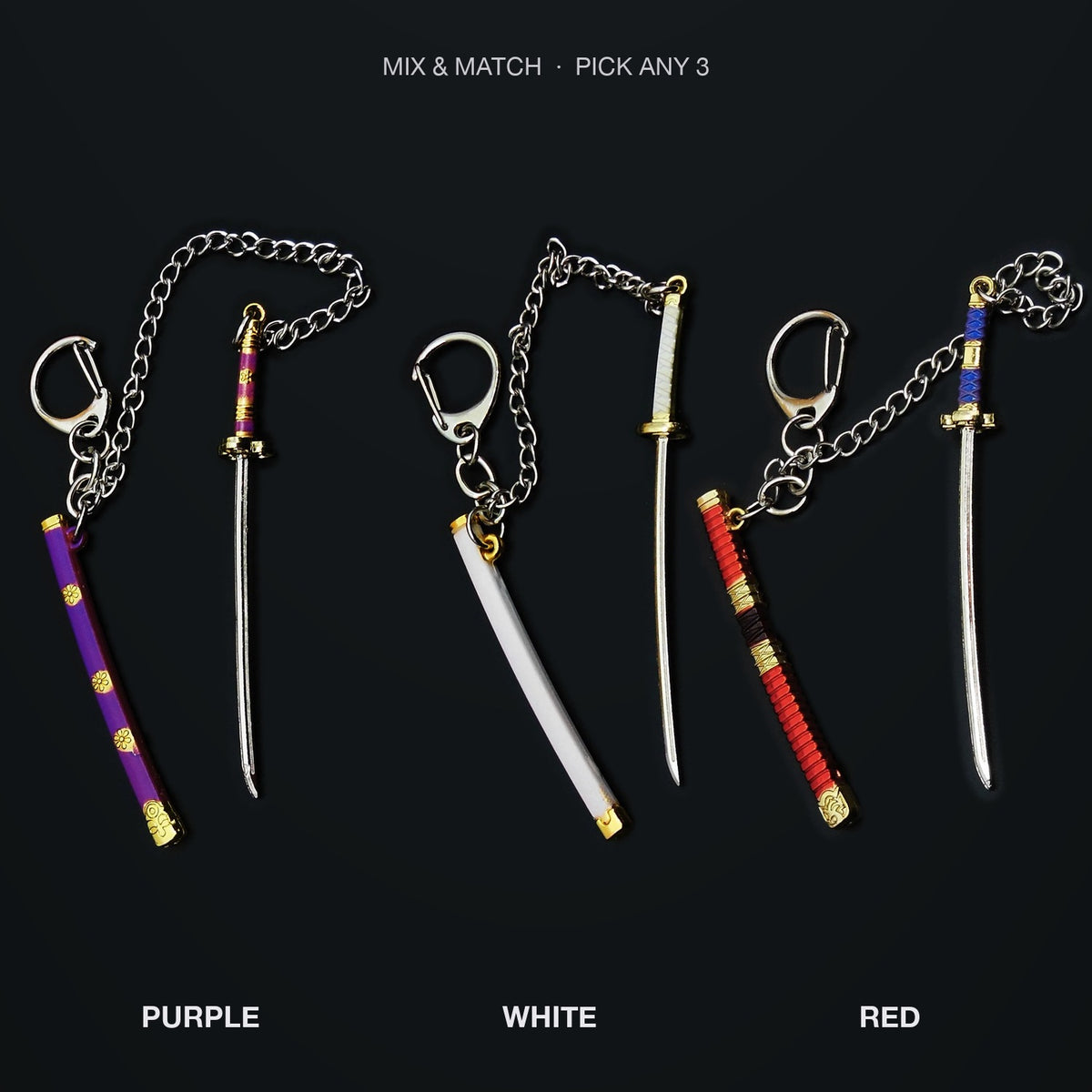 Mini Katana Keychain — 02-trio-mix-match.jpg