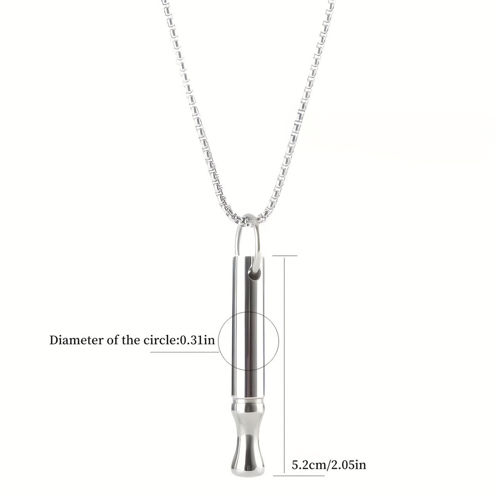 Breathing necklace
