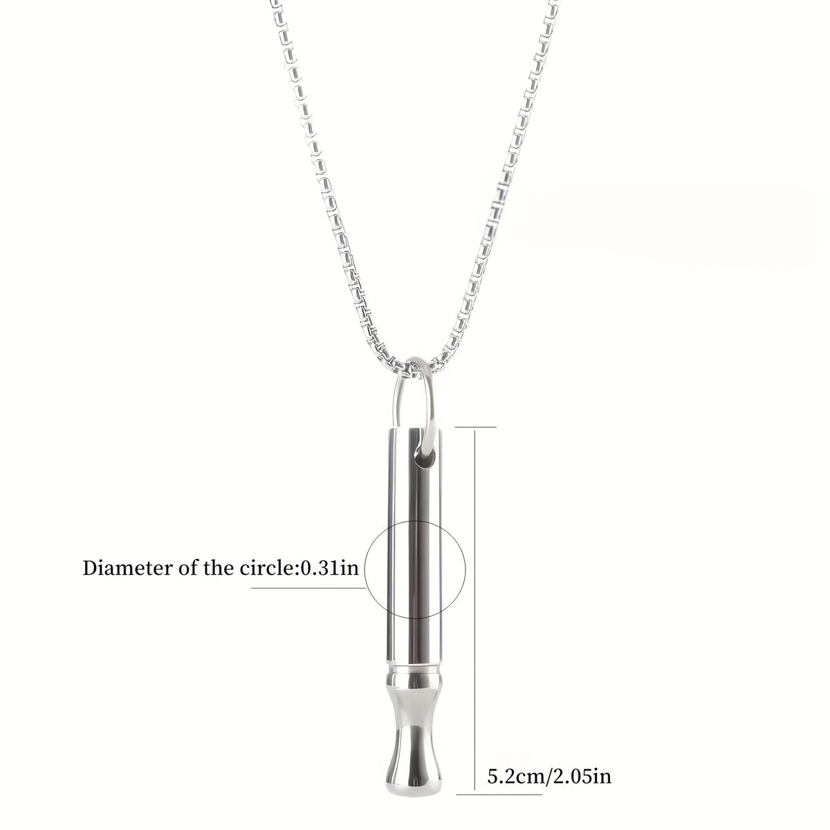 Breathing necklace