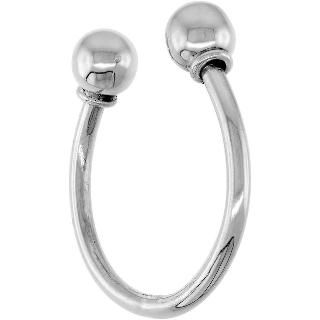 Screwball Key Ring — Silver — 04-ring-side.jpg