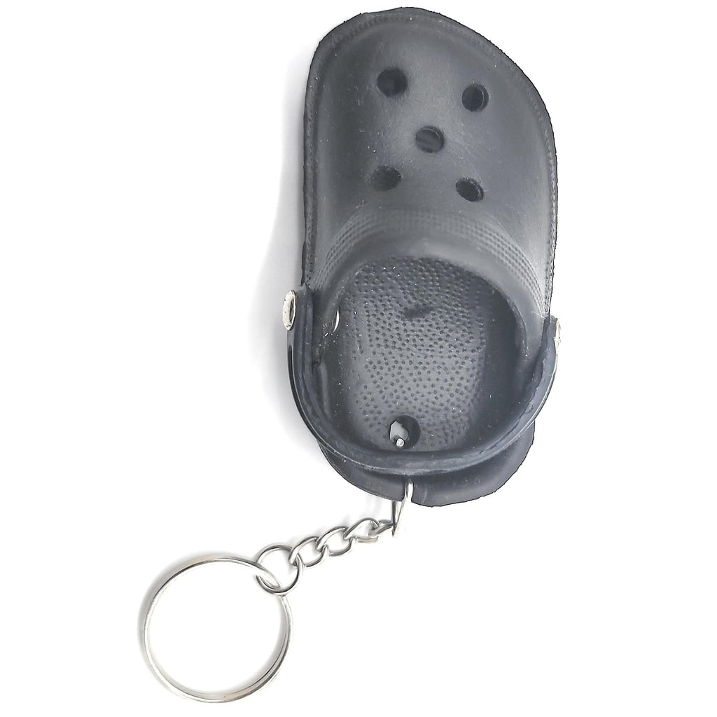Mini Clog Keychain Pair — 05-black-top-view.jpg