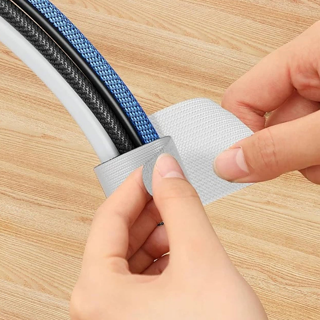Self-Adhesive Cable Organizer Straps — 10 Pack — 05-wrap-by-hand.jpg