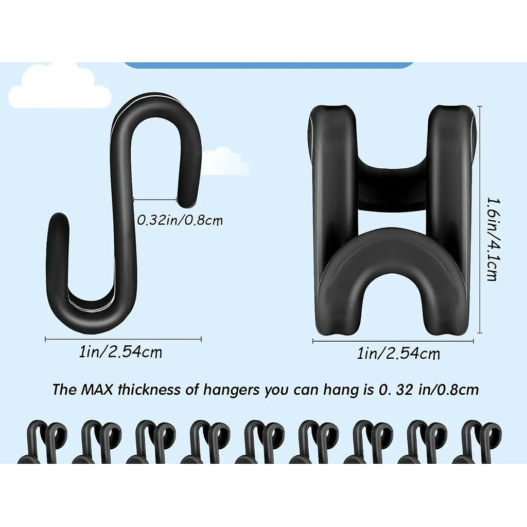 Cascading Hanger Hooks — 30 Space-Saver Clips — 06-size.jpg