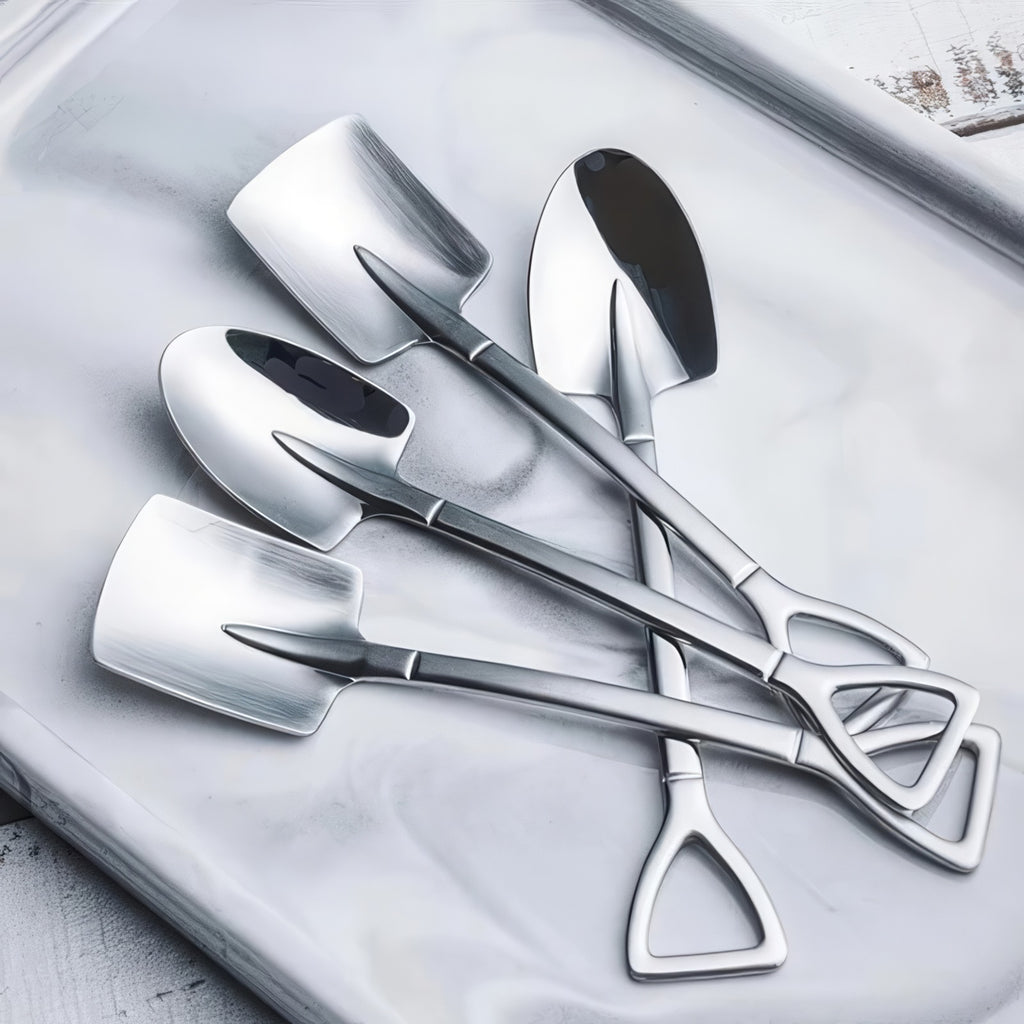 Shovel Dessert Spoon — Stainless Steel — 07-closeup.jpg