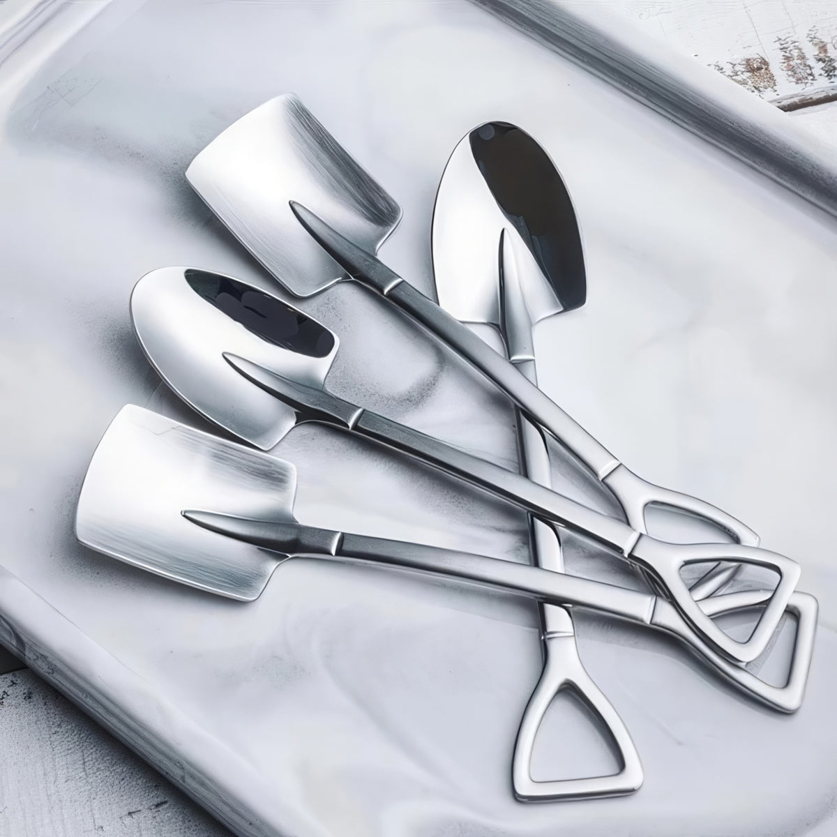 Shovel Dessert Spoon — Stainless Steel — 07-closeup.jpg