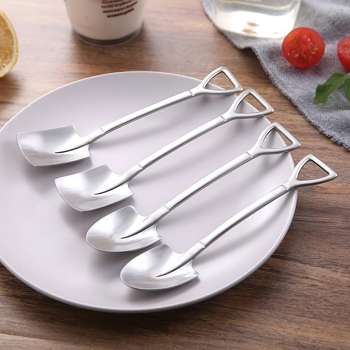 Shovel Dessert Spoon — Stainless Steel — 08-plate.jpg