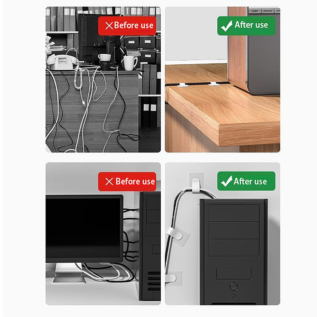 Self-Adhesive Cable Organizer Straps — 10 Pack — 09-before-after-2.jpg