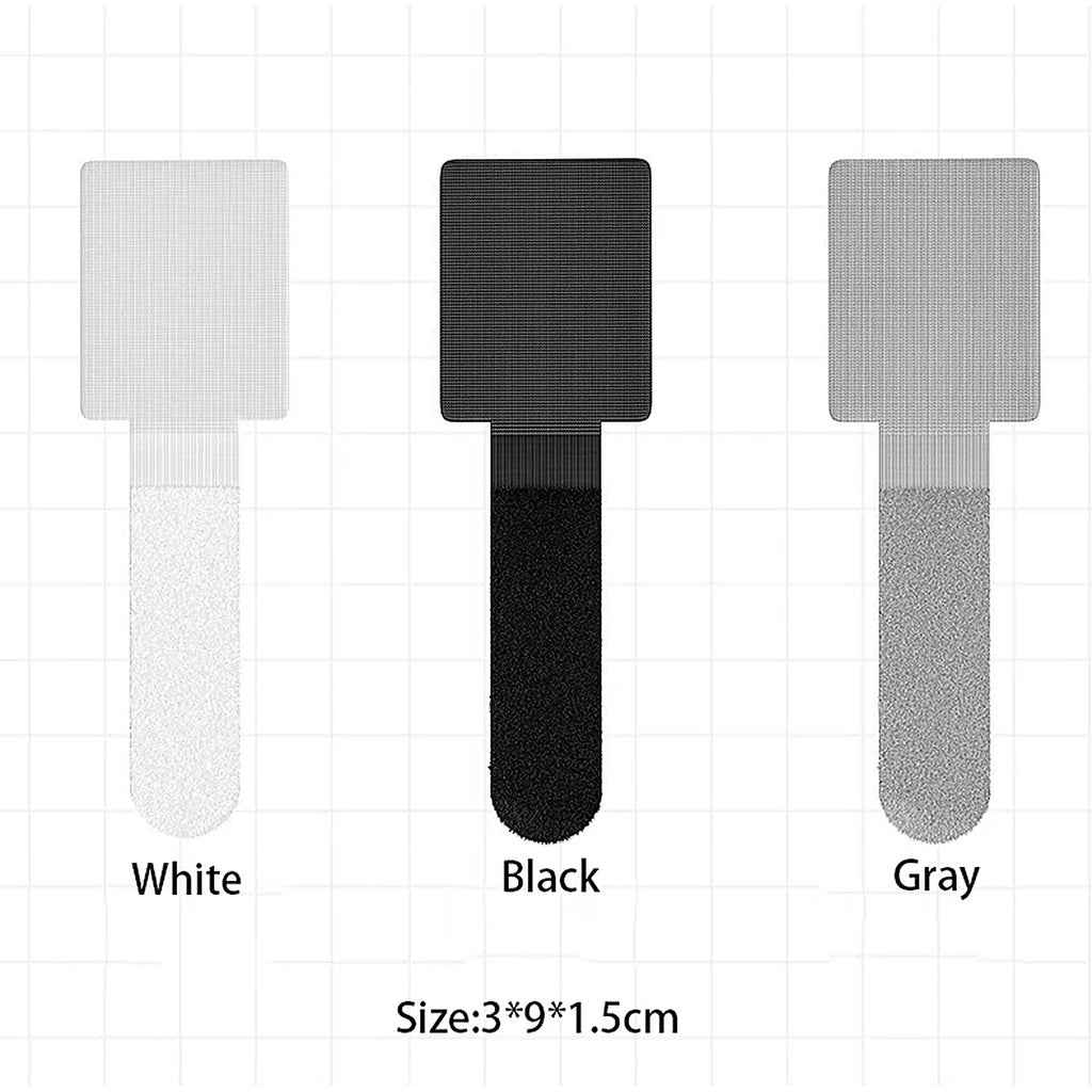 Self-Adhesive Cable Organizer Straps — 10 Pack — 11-three-colours.jpg