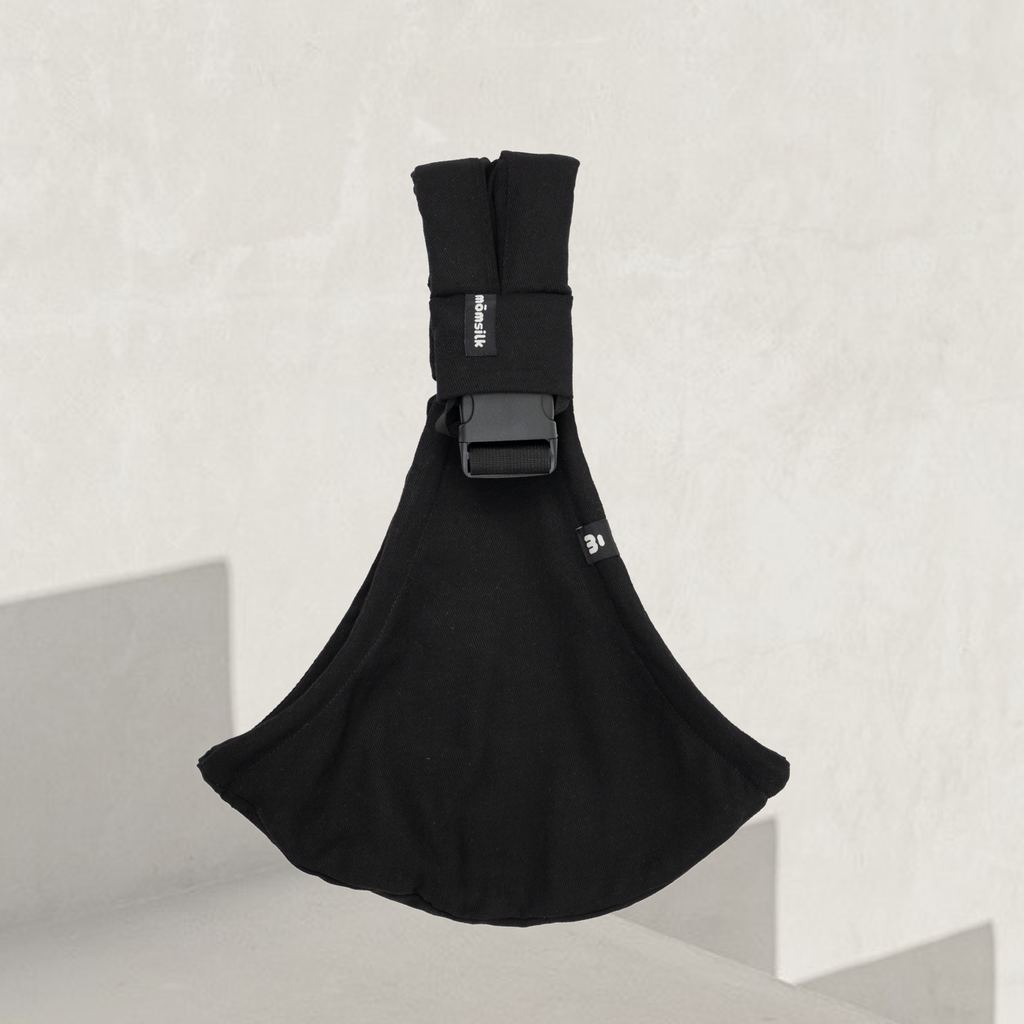 MomSwing Baby Carrier Black