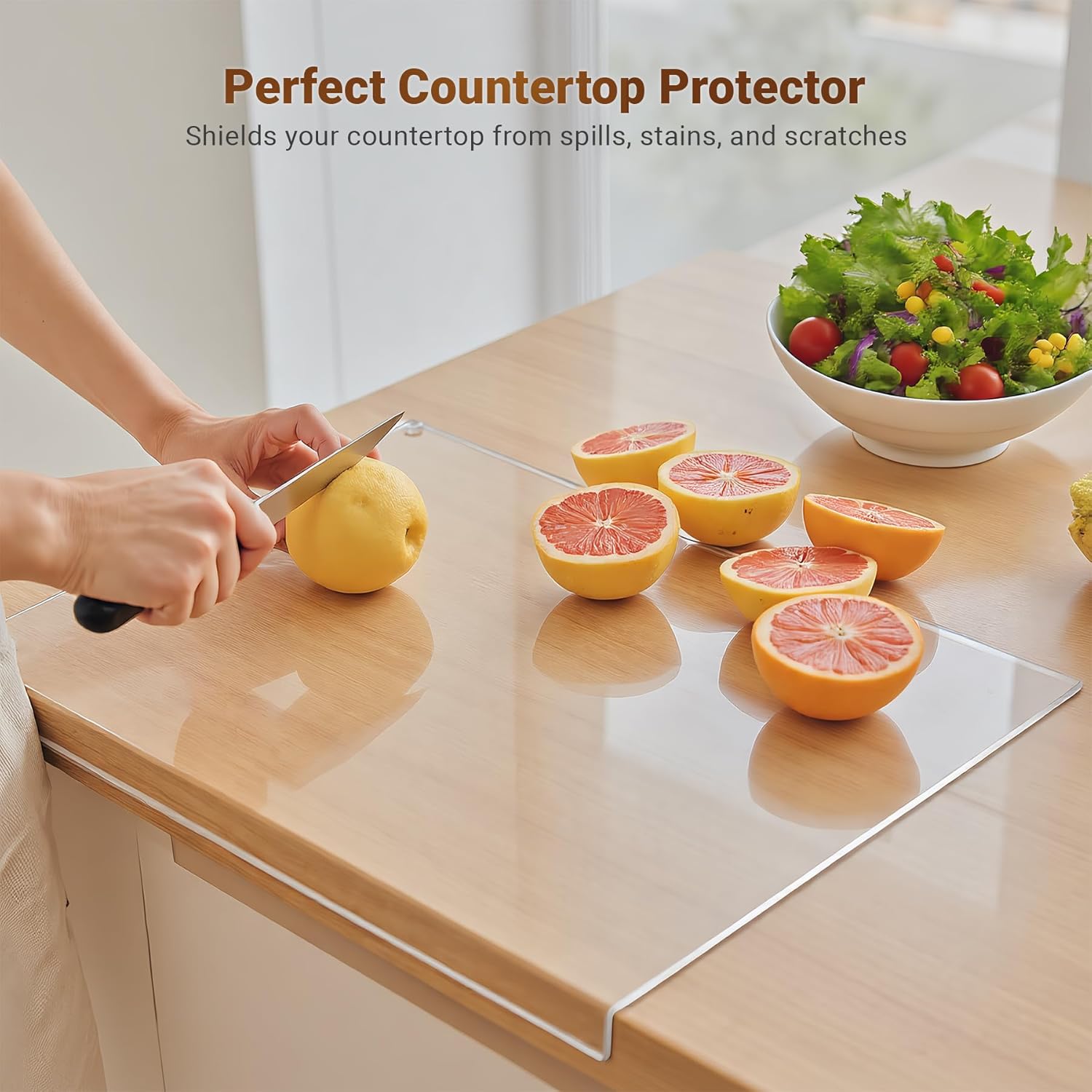 Large Acrylic Countertop Protector (40x30cm)