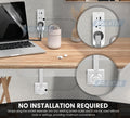 AC Outlet Extender Stick – Electrical Socket Extension For Tight & Hidden Areas