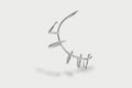 Aura Multi-Hoop Cuff Silver plated stainless steel  | RIGHT EAR ONLY