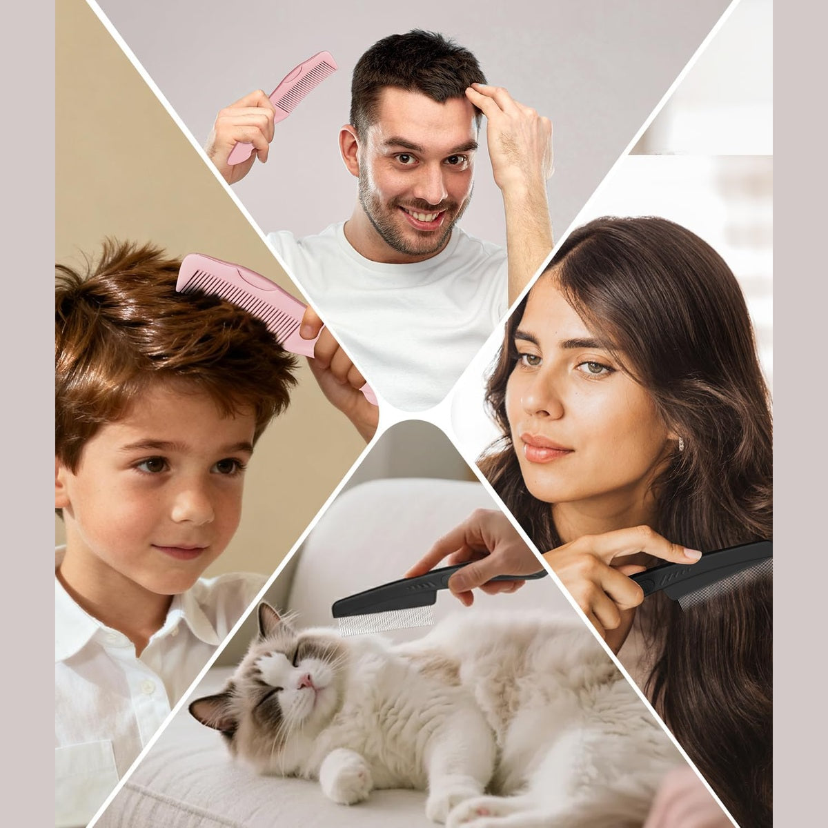 Dandruff Comb Set