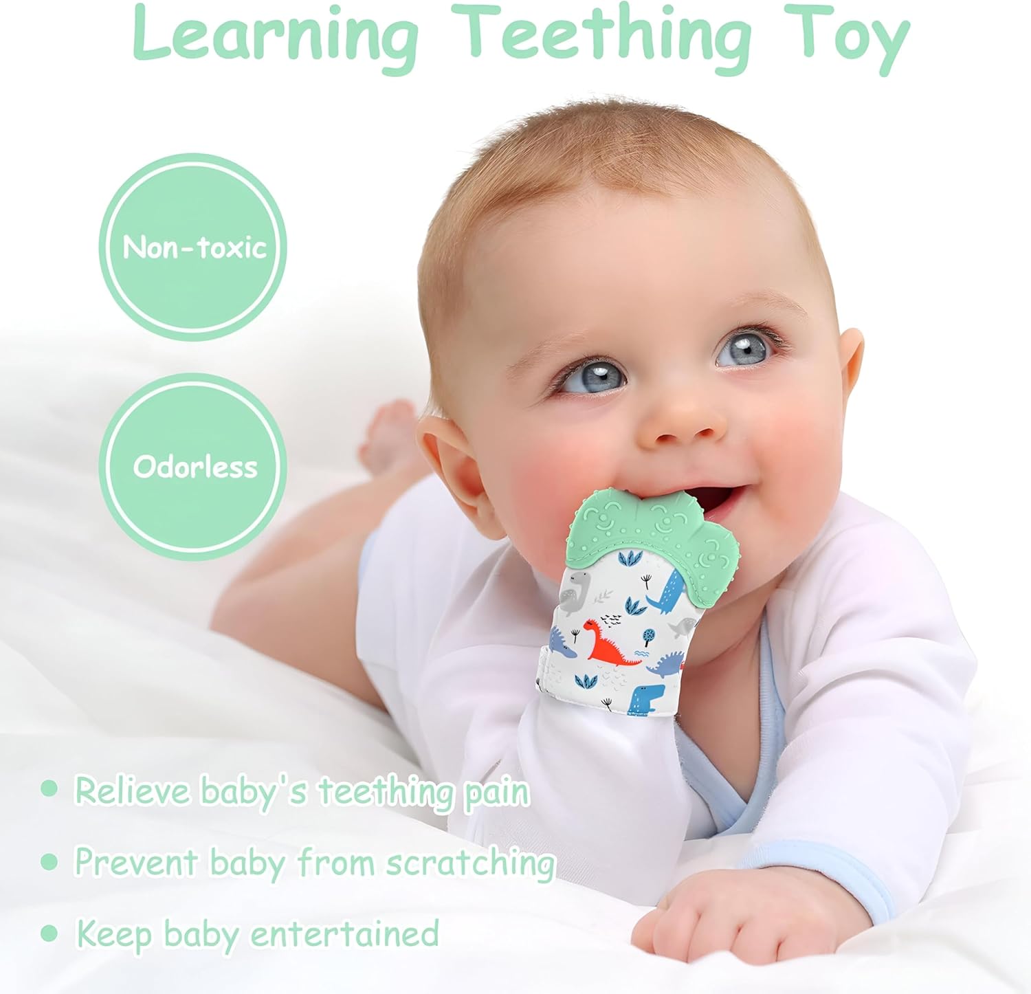 Baby Silicone Teething Mitt - LP V3
