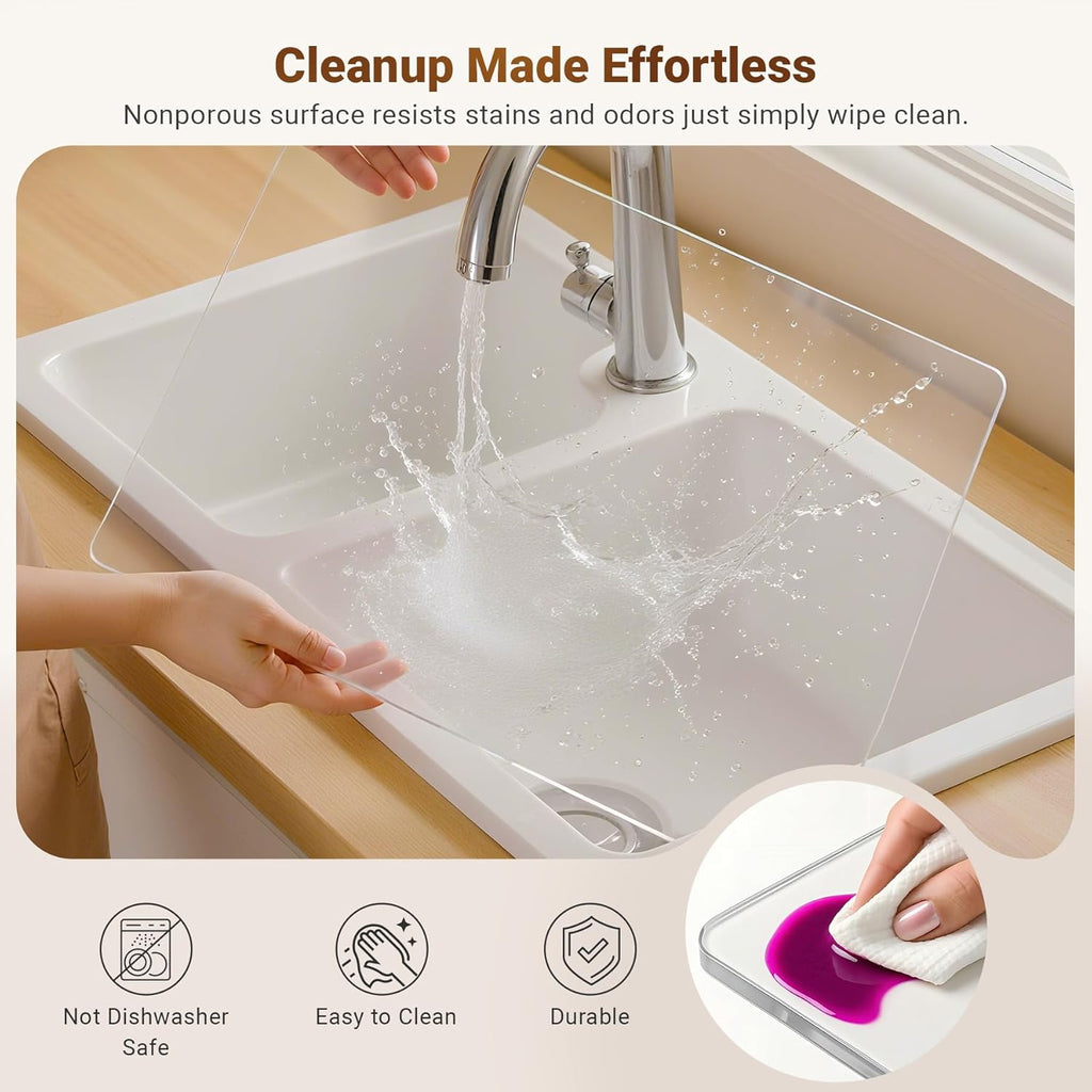 Large Acrylic Countertop Protector (40x30cm)