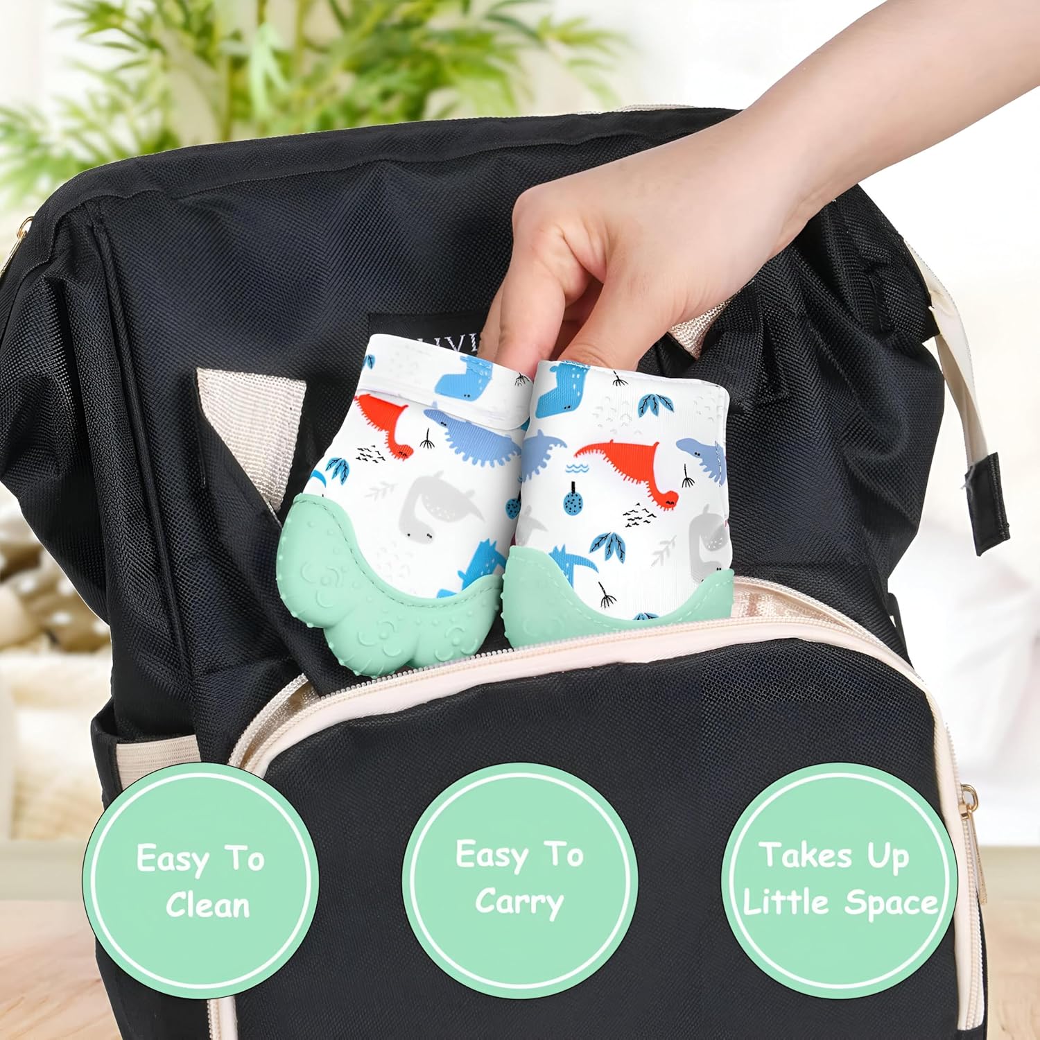 Baby Silicone Teething Mitt