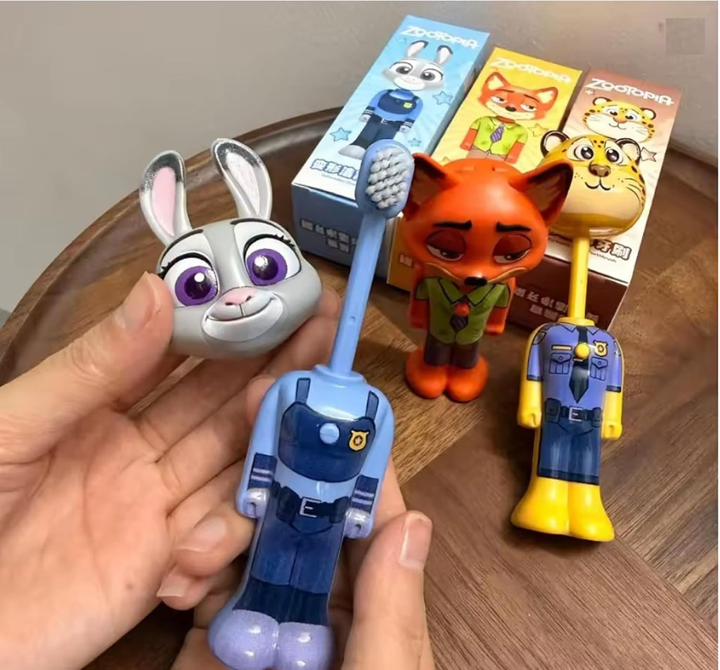 Zootopia kids toothbrush set