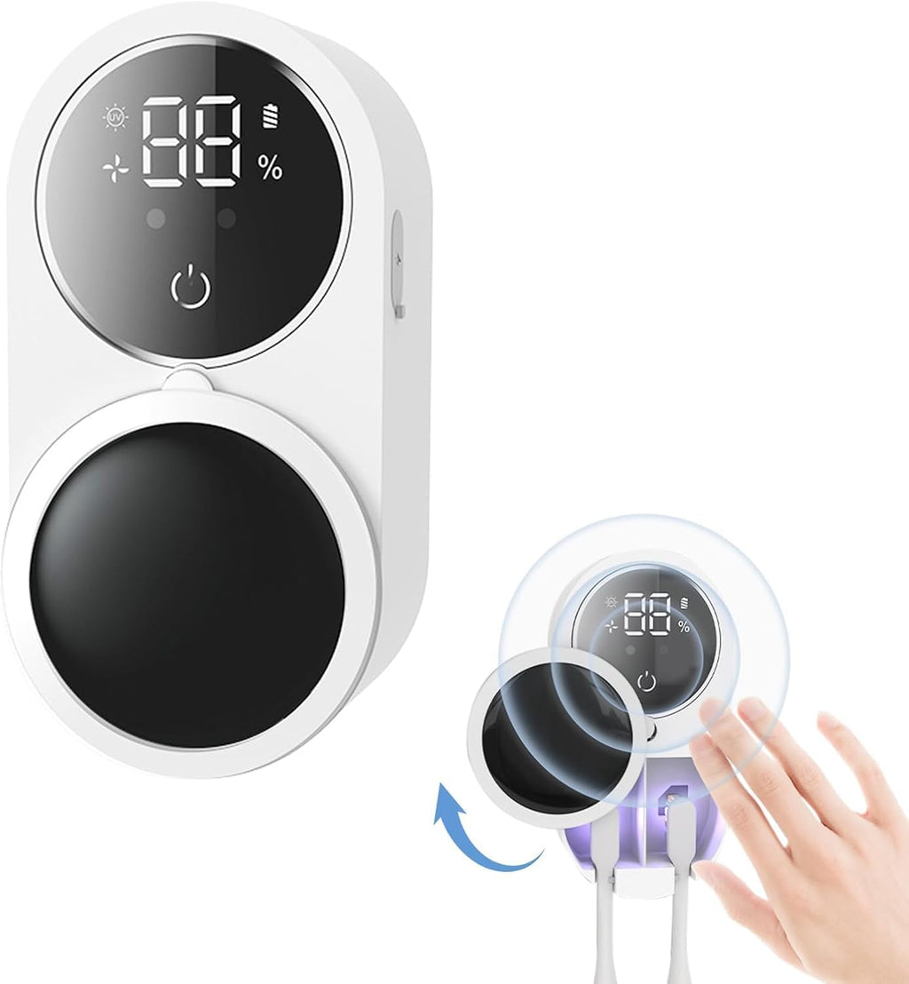 UV toothbrush sanitizer