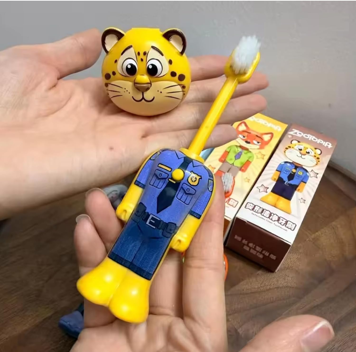 Zootopia kids toothbrush set