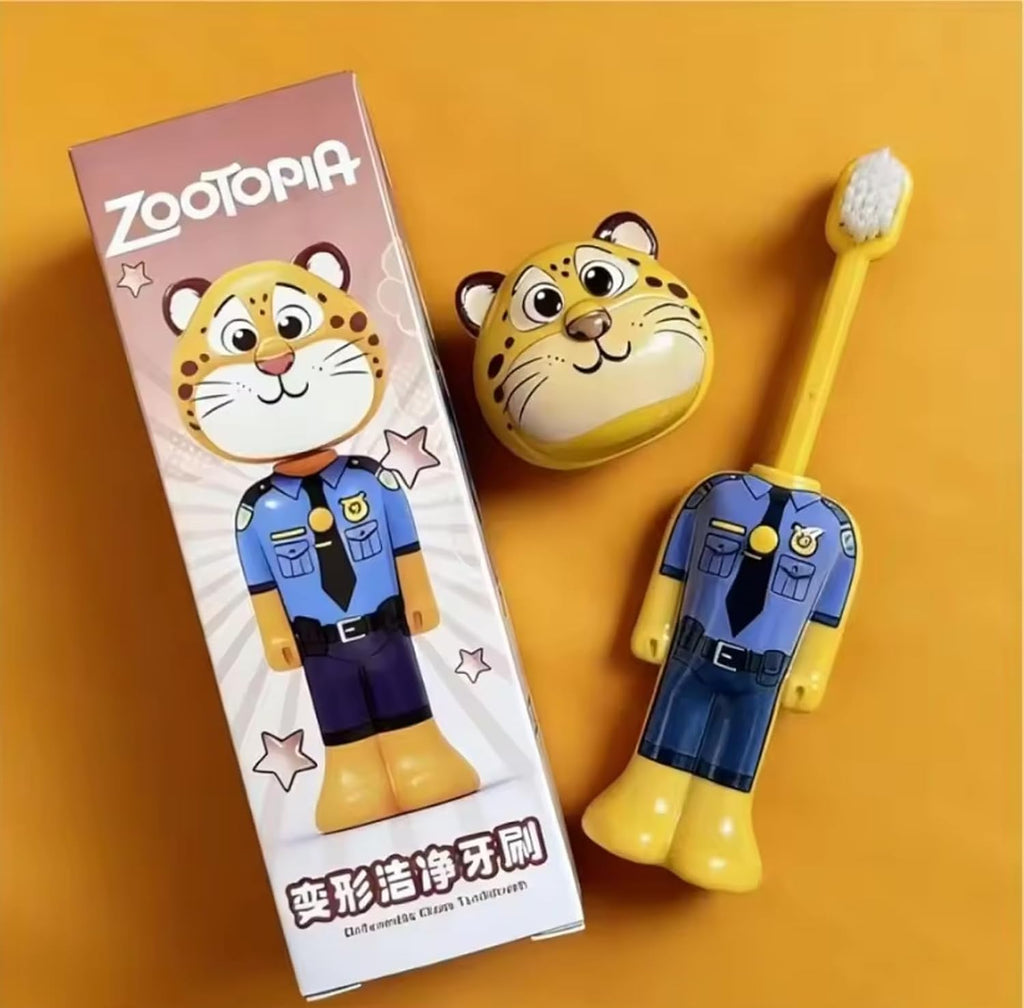 Zootopia kids toothbrush set