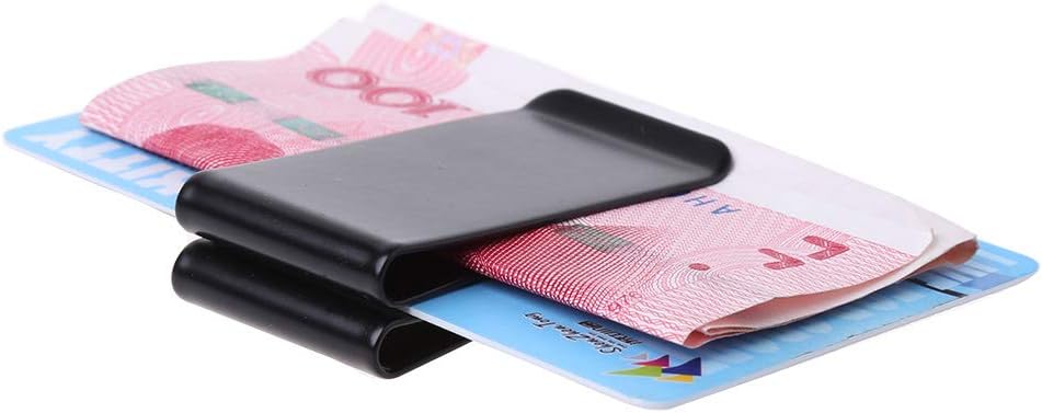 Stainless Steel Money Clip · black_cash_cards_side_amz.jpg | Black