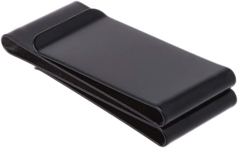 Stainless Steel Money Clip · black_main_amz.jpg | Black