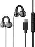 Wired Type-C Ear Clip Earphones · swatch | Black