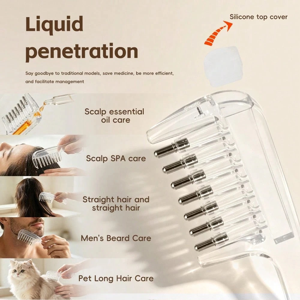 How the liquid penetrates