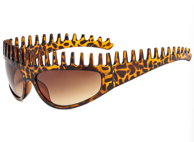 Leopard print detail