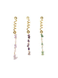 Gemstone Dreadlock Hair Cuffs