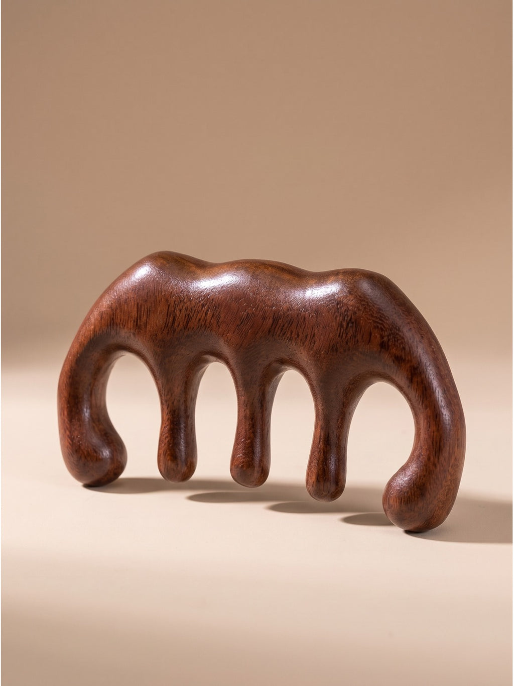 Wooden Wide Tooth Massage Comb