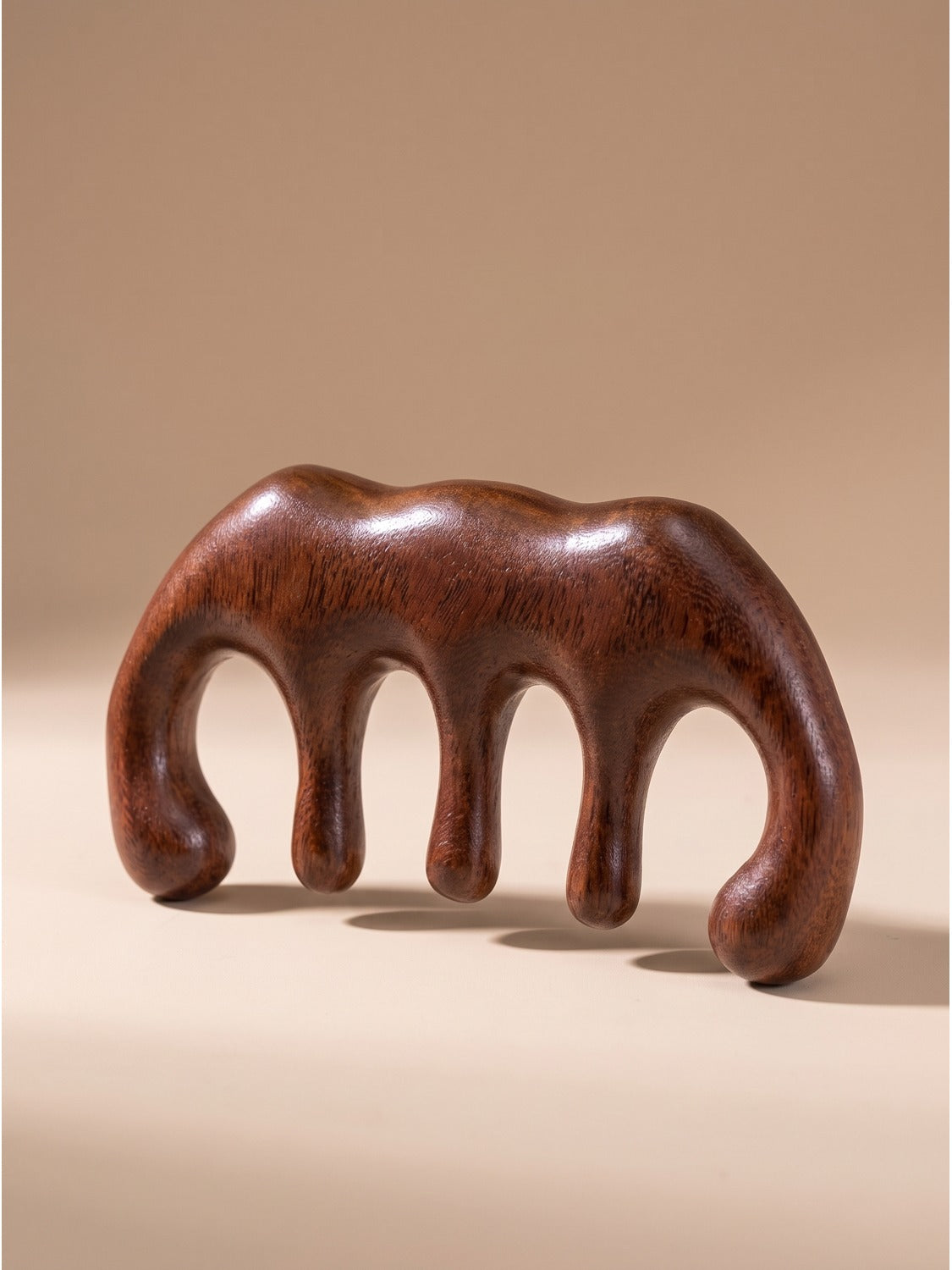 Wooden Wide Tooth Massage Comb