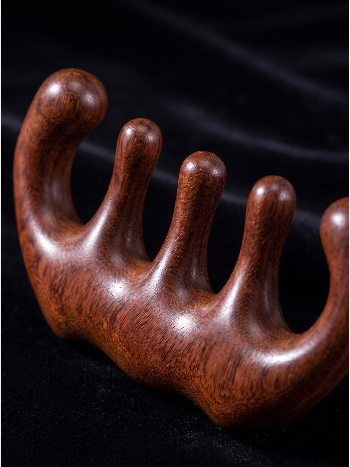 Wooden Wide Tooth Massage Comb