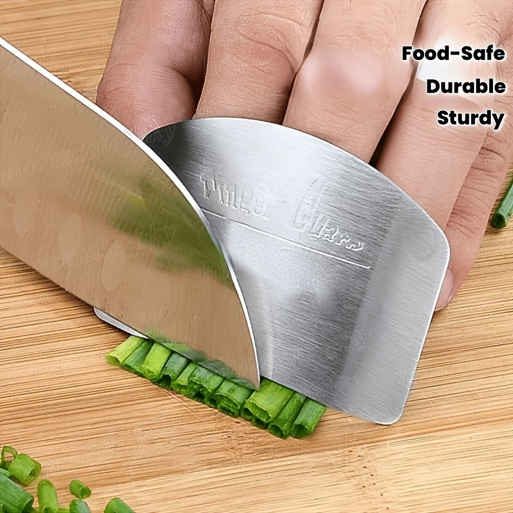 Stainless Steel Finger Guards | 4-Pack Bundle