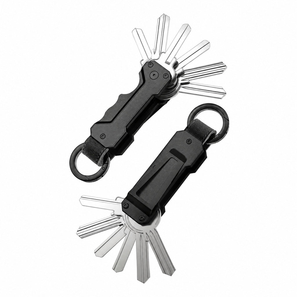 The Quiet — Aluminium Key Organizer — Black