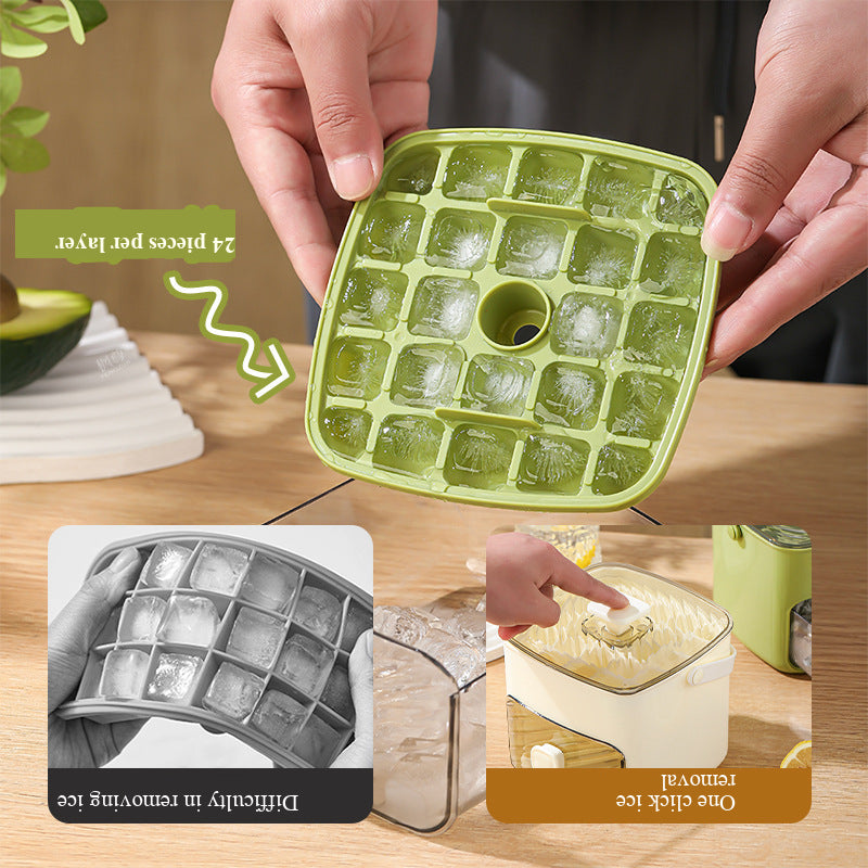Double-Layer Ice Cube Maker Box