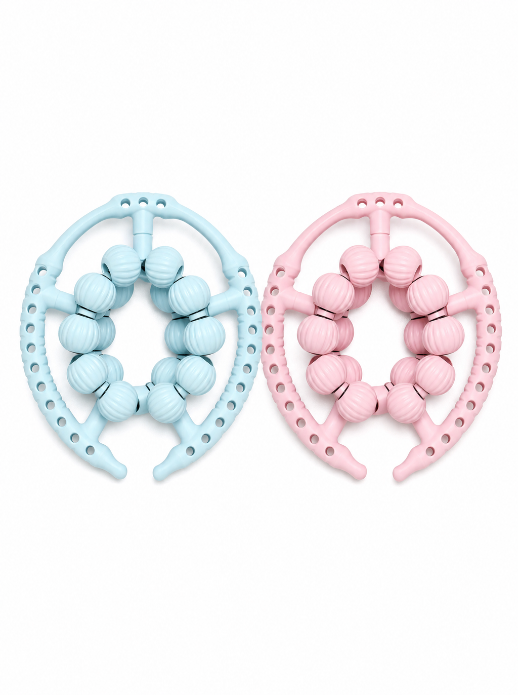 20 Wheel Leg Clamp Massager