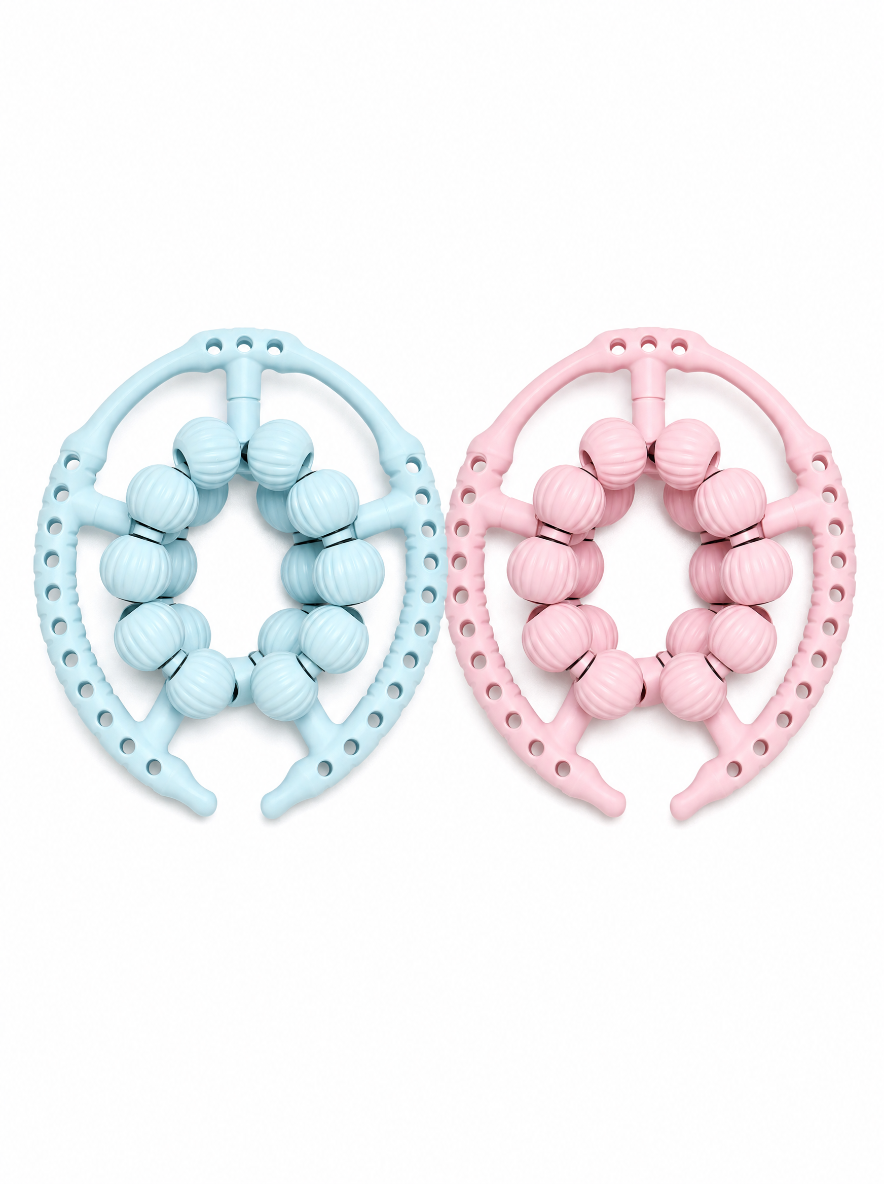 20 Wheel Leg Clamp Massager