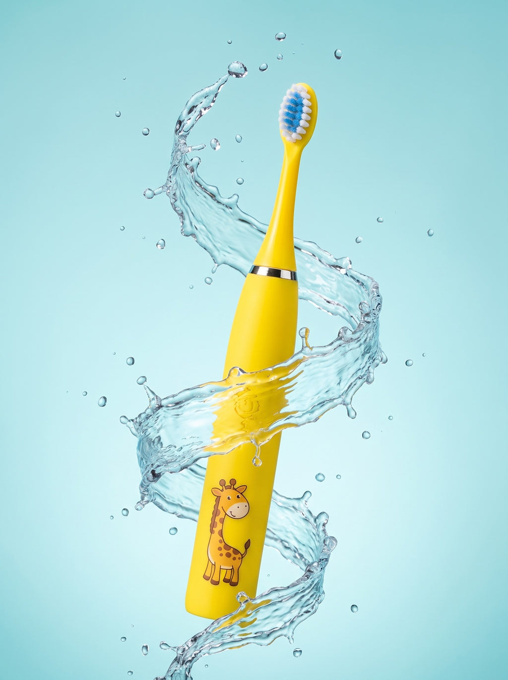 Kids sonic electric toothbrush cartoon designs
