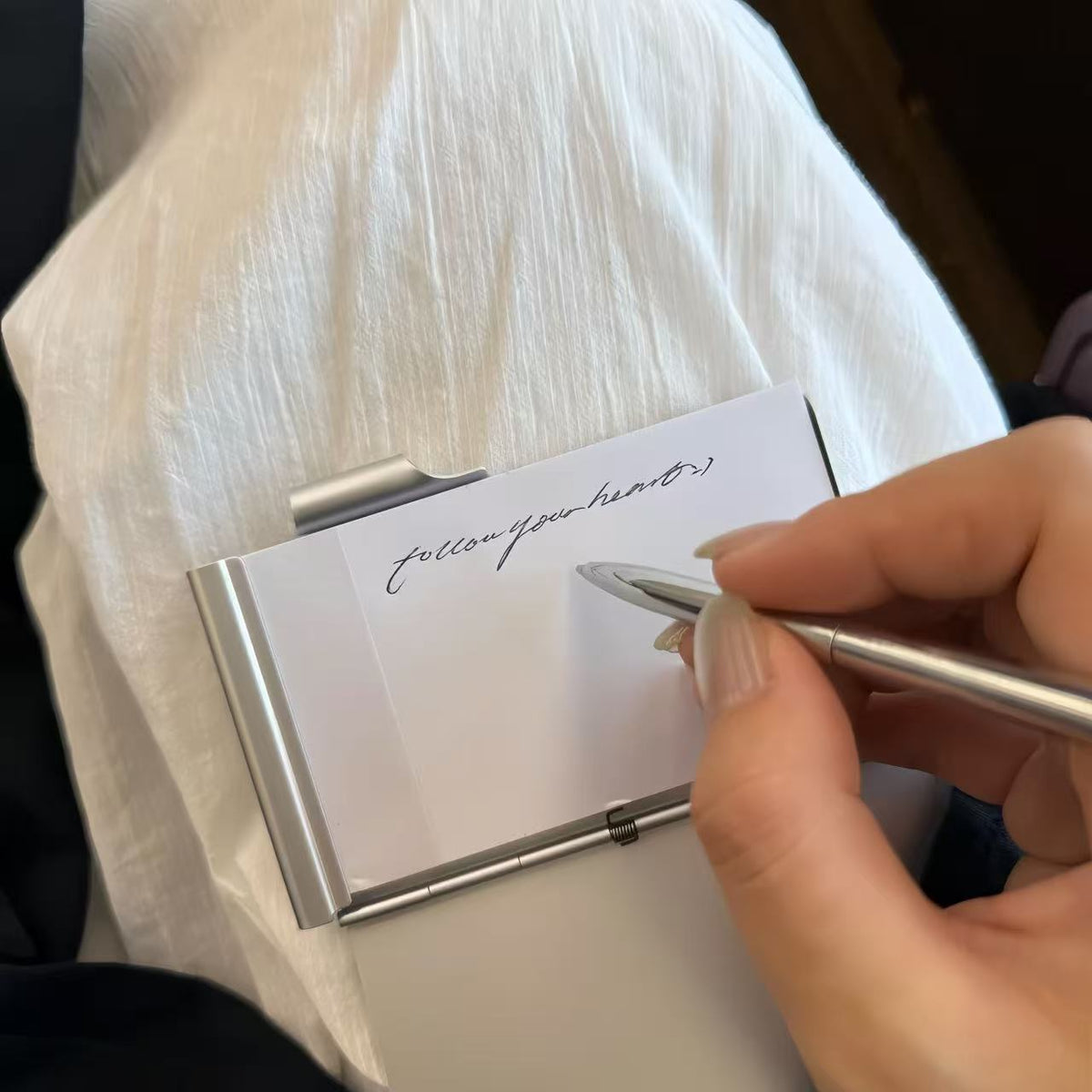 Aluminium Pocket Memo Pad with Pen — owner_03.jpg