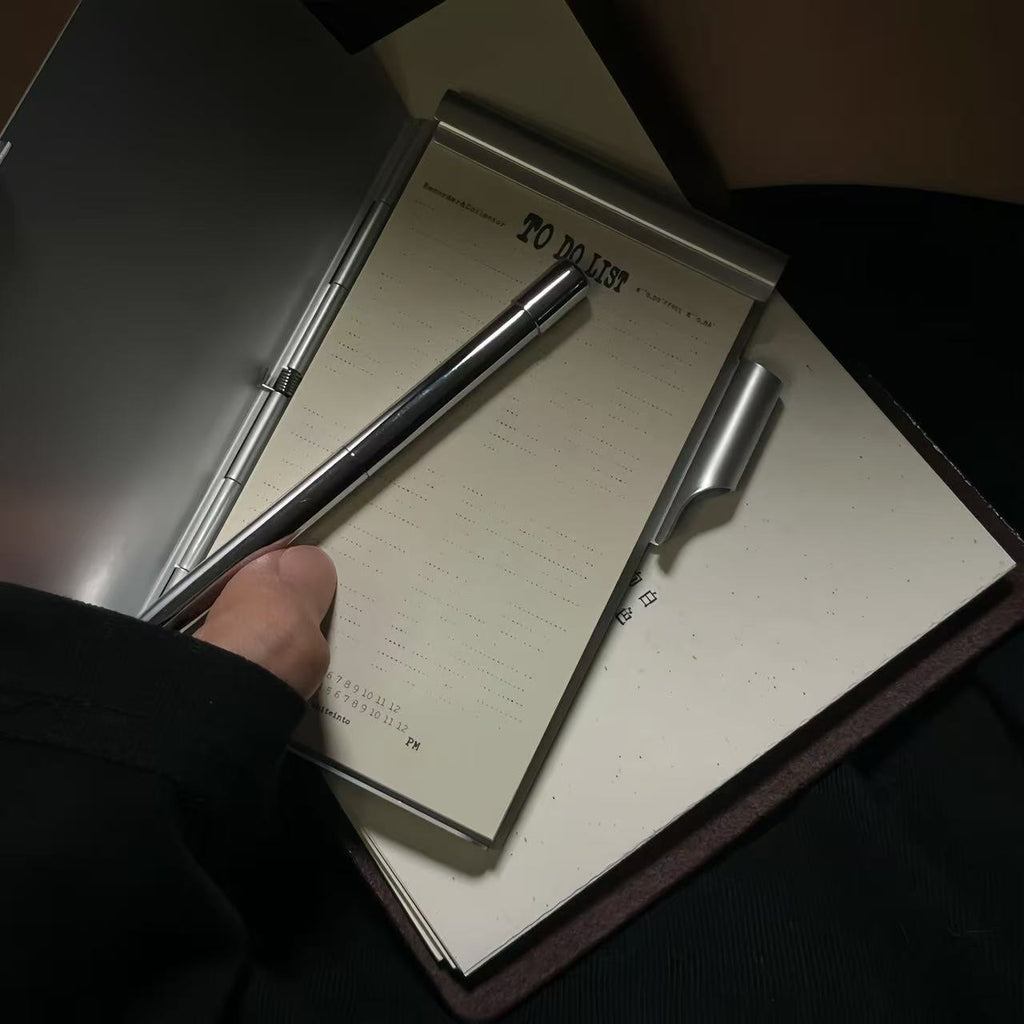 Aluminium Pocket Memo Pad with Pen — owner_04.jpg