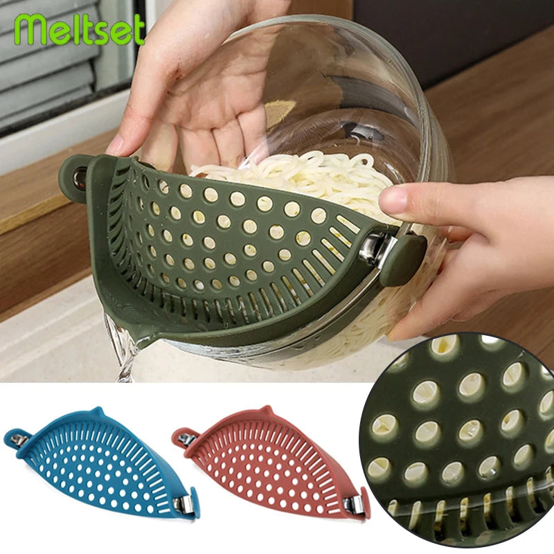 Clip-On Pot Strainer