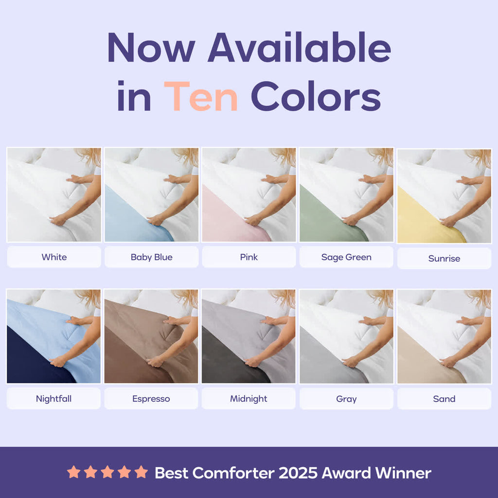 Double-Stuffed Marshmallow Comforter