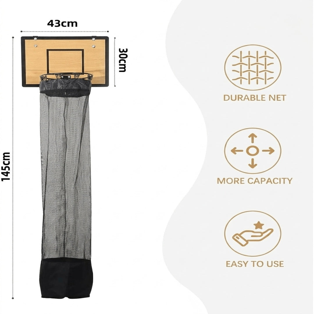 Laundry Basketball Hoop — Over-the-Door Hamper