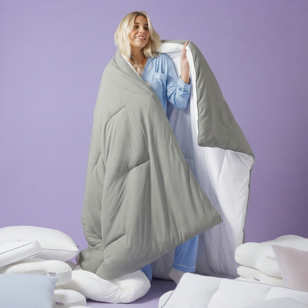 Double-Stuffed Marshmallow Comforter