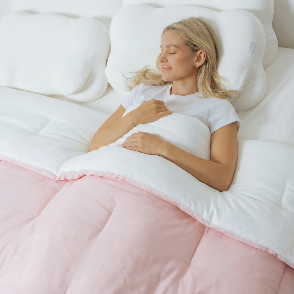 Double-Stuffed Marshmallow Comforter