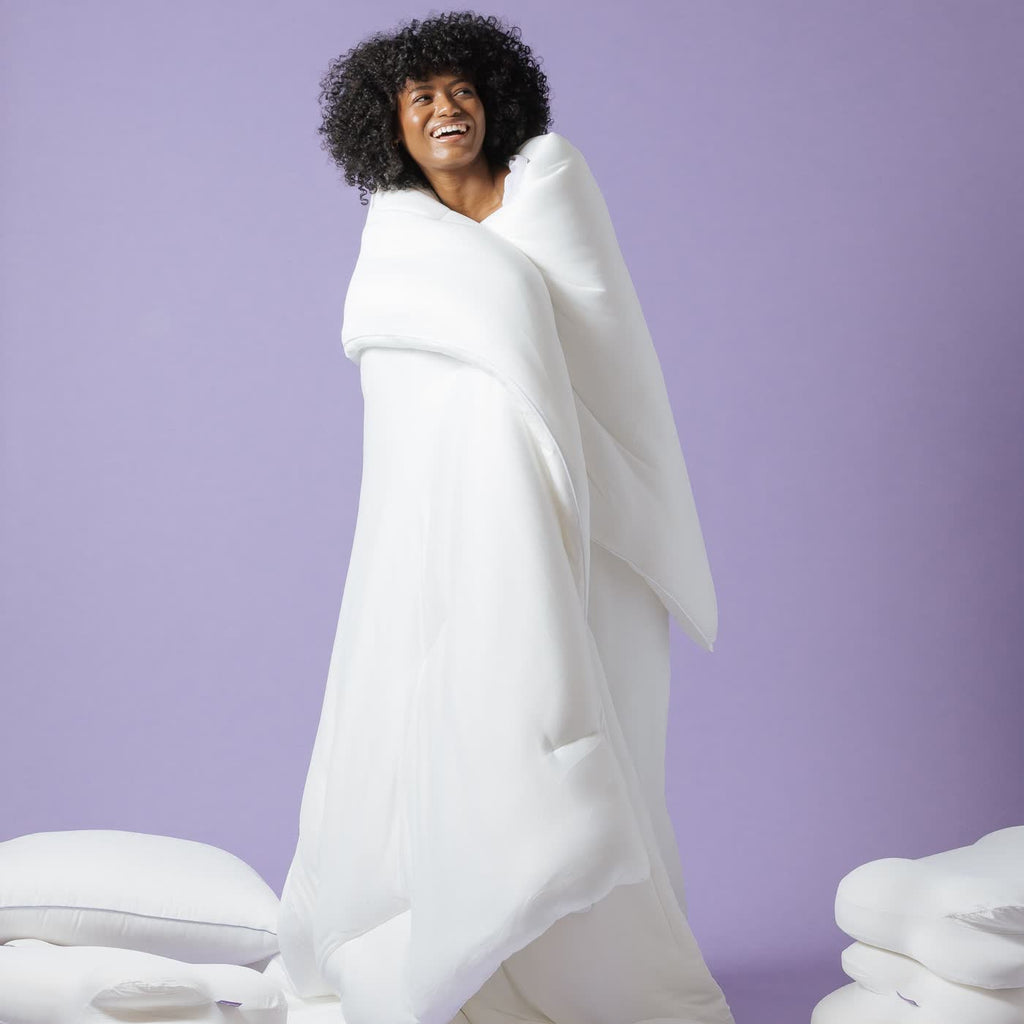 Double-Stuffed Marshmallow Comforter